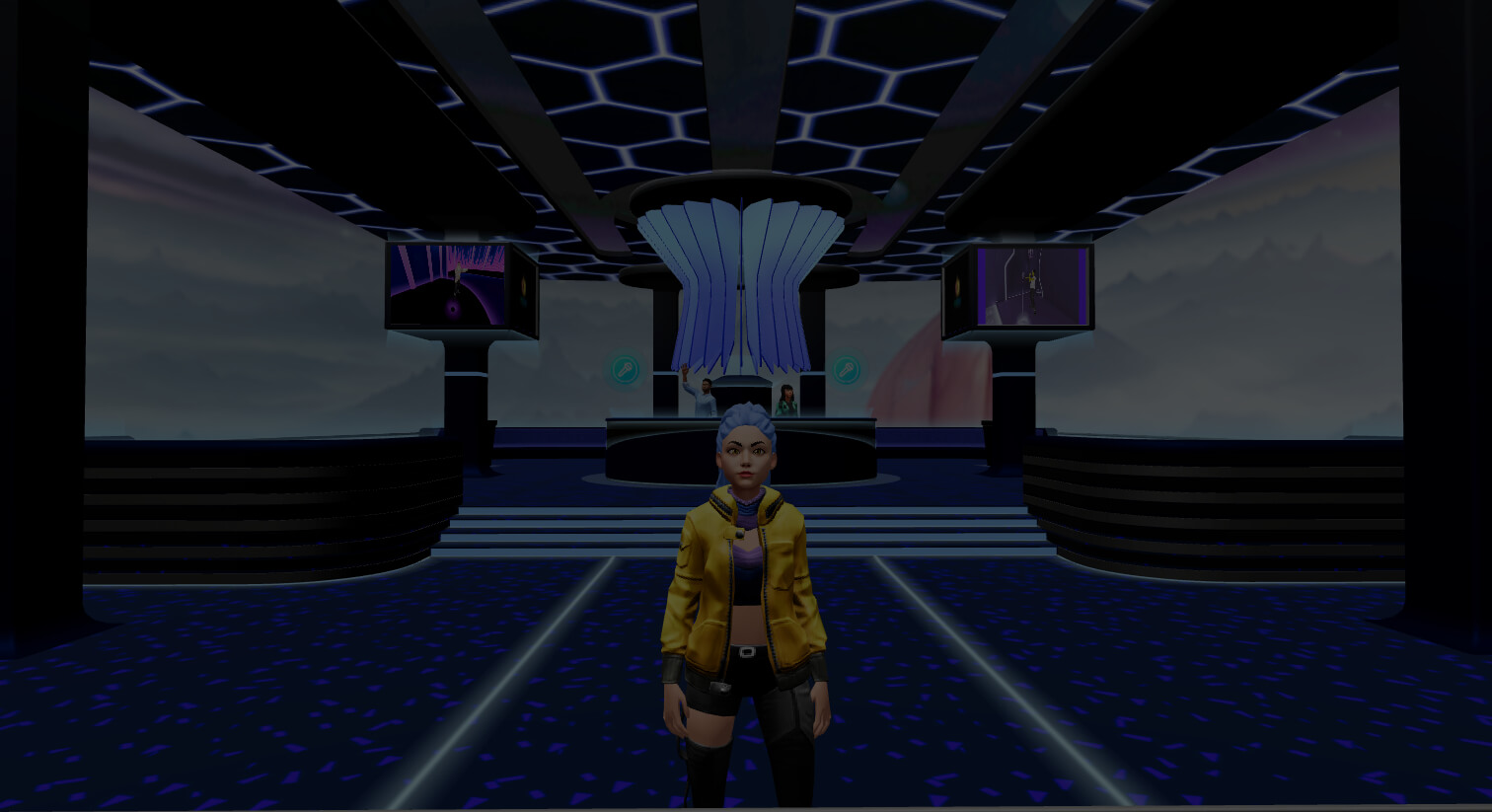 The lobby